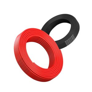 22 Gauge Flexible Electrical Wire 25FT Black/Red, 22AWG Stranded Oxygen Free Copper, for Automotive, Solar, LED, Marine & Boat Battery (22/2-25FT)