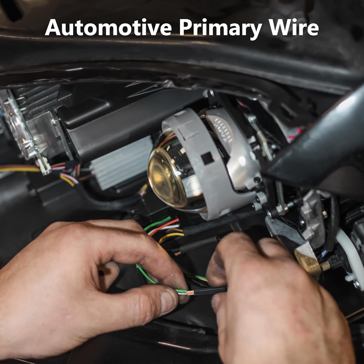 16 Gauge Wire (2-Pack Red/Black, 25FT Each), 16AWG CCA, Low Voltage Automotive Primary Harness Wire for DC Electrical Projects - Image 3
